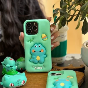 قاب Dino سیلیکونی برجسته آیفون