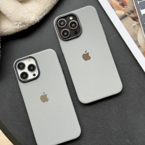 قاب گوشی آیفون ۱۳ پرومکس رنگ تیتانیومی