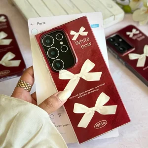 قاب طرح پاپیون سفید گوشی شیائومی ردمی نوت 13 4G