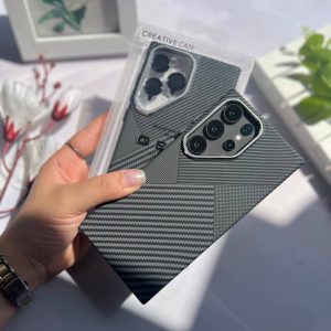قاب طرح فیبر کربن 2 گوشی سامسونگ S25 الترا