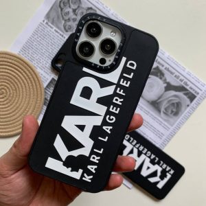 قاب کارل لاگرفلد طرح برجسته گوشی سامسونگ A13 4g