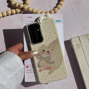 قاب طرح گربه پرشین گوشی سامسونگ S24 FE