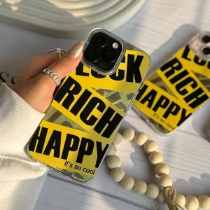 قاب گوشی آیفون 15 پرومکس طرح Rich لاکچری