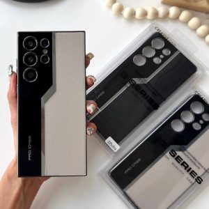 قاب طرح چرم برند GKK گوشی سامسونگ S25 الترا