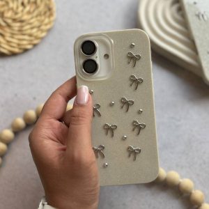 کاور طرح پاپیون فلزی شاین گوشی آیفون 15 پرو