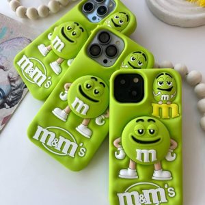 قاب سیلیکونی M&M گوشی آیفون 15 پرومکس