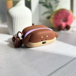 کاور ایرپاد طرح سگ Puppy سیلیکونی با آویز