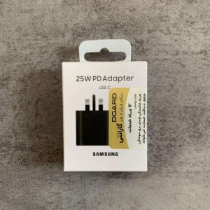 شارژر 25 وات فست سامسونگ گارانتی دار و بیمه خسارت اورجینال TA800
