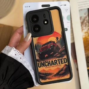 قاب طرح Uncharted جیپ آفرود گوشی سامسونگ S21 FE