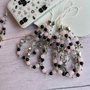 قاب فانتزی طرح گربه قلبی همراه با آویز  گوشی شیائومی ردمی نوت 13 4G