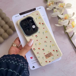 کاور سفید با گل های ریز گوشی شیائومی ردمی نوت 10 پرو 4G