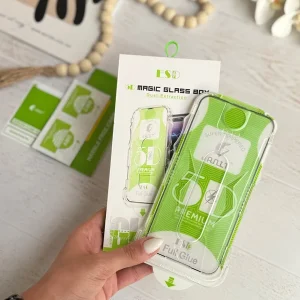 گلس گوشی آیفون و سامسونگ کیت دار نصب آسان