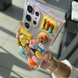 قاب استیکری عروسکی برجسته M&M سامسونگ