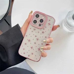 قاب طرح ستاره شفاف گوشی آیفون 11 پرومکس