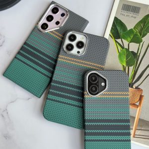 قاب Green Carbon Vintage با مگ سیف (کدC1995) مناسب برای Samsung S25Ultra