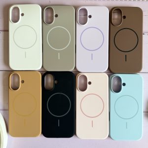 قاب سیلیکونی مگ سیف دار آیفونی (کدC2109) مناسب برای iPhone 15Promax