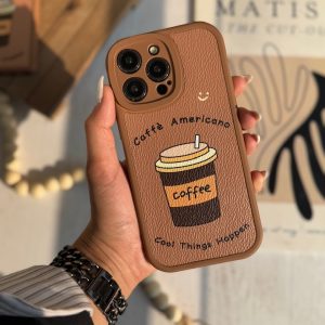 قاب Caffè americano آیفون ، سامسونگ ، شیائومی (کدC1934) مناسب برای iPhone 16promax