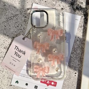 قاب shiny ribbon (کدC2135) مناسب برای iPhone 16Pro