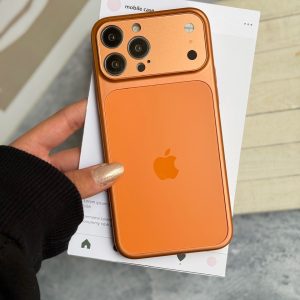 قاب Orange AG with Apple logo با مگ سیف (کدC2181) مناسب برای iPhone 17Promax