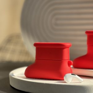 کاور ایرپاد چکمه قرمز (کدa0088) مناسب برای airpods 1/2