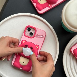 قاب آدامس بادکنکی Lotso (کدC1574) مناسب برای iPhone 12promax/13promax