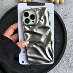 قاب Matte Mirror Wave (کدC2182) مناسب برای iPhone 16Promax