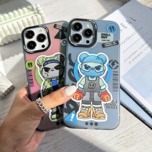 قاب Chillout Bear سری Old School (کدC1839) مناسب برای iPhone 15promax