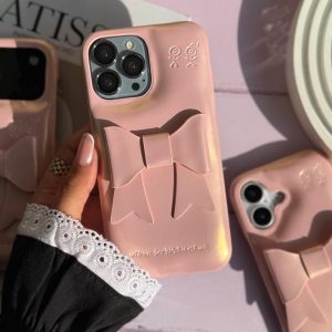 قاب پینکی پاپیون (کدC2138) مناسب برای iPhone 17Promax