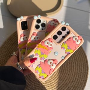 قاب پاتریک بازیگوش سیلیکونی آیفون سامسونگ شیائومی (کدC1875) مناسب برای Samsung S23Ultra