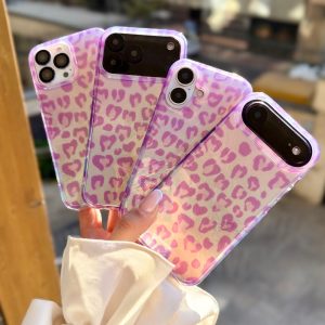 قاب پلنگی Violet (کدC2154) مناسب برای iPhone 12Promax