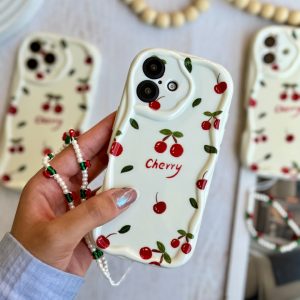 قاب Cherry با آویز آیفون ، سامسونگ ، شیائومی (کدC2044) مناسب برای 16 Pro Max