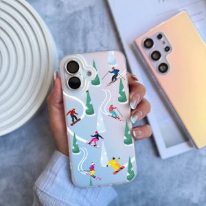 قاب موبایل Redmi Note14Pro/4G/5G سفارشی هولوگرامی | ski (کد 0547)