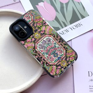 قاب موبایل Galaxy A53 سفارشی شفاف | باغِ قجری (کد 0541)