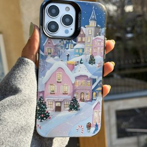 قاب موبایل iPhone 14 /13 سفارشیWinter Glow | socool (کد 0543)