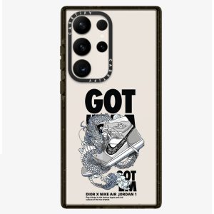قاب موبایل iPhone 16Promax سفارشی شفاف | got em (کد0338)