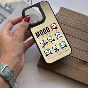 قاب موبایل iPhone 12Promax سفارشی آینه ای | Mood (کد 0377)