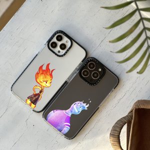 قاب موبایل C iPhone 15Promax سفارشی شفاف | elemental (کد 0248)