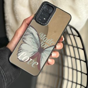 قاب موبایل iPhone 17Promax سفارشی آینه ای | mode for love (کد 0431)