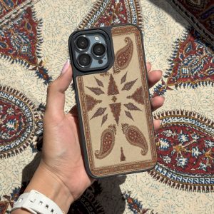 قاب موبایل Galaxy S25Ultra سفارشی آینه ای | بته جقه (کد 0469)