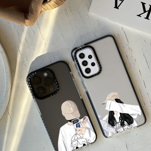 قاب موبایل Xiaomi Note 11Pro 4G / 5G / Note 12Pro 4G سفارشی شفاف | white couple (کد 193/2)