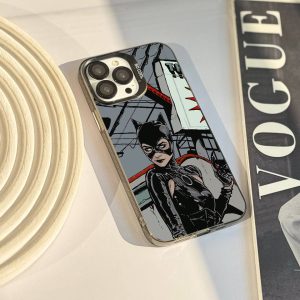 قاب موبایل A55 سفارشی batman & catwoman | socool (کد 0478)