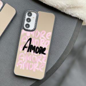 قاب موبایل iPhone 15Pro سفارشی آینه ای | Amore (کد 0446)