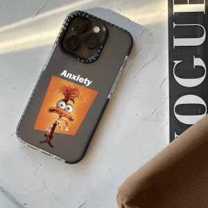قاب موبایل Galaxy A13 4G سفارشی شفاف | Anxiety (کد 0260)