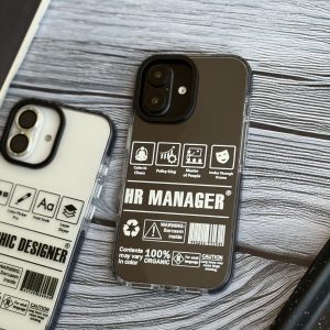 قاب موبایل Xiaomi Note8 سفارشی شفاف | jobs (کد 0430)