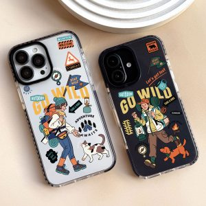 قاب موبایل Xiaomi Note 13Pro 4G سفارشی شفاف | GO WILD (کد 0570)