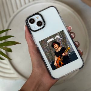 قاب موبایل Xiaomi Note 11 4G / Note 11S سفارشی شفاف | متالیکا (کد 0262)