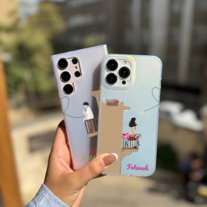 قاب موبایل Redmi Note14C / Poco C75 سفارشی هولوگرامی | Balcony Love (کد 0544)