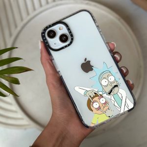 قاب موبایل Galaxy A14 سفارشی طرح rick morty (کد0107)