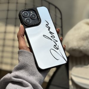 قاب موبایل Xiaomi 14Pro 4G سفارشی آینه ای | فونت Traveler (کد 0175)