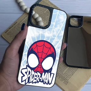 قاب موبایل Galaxy A24 سفارشی آینه ای | spider_man (کد 0573)